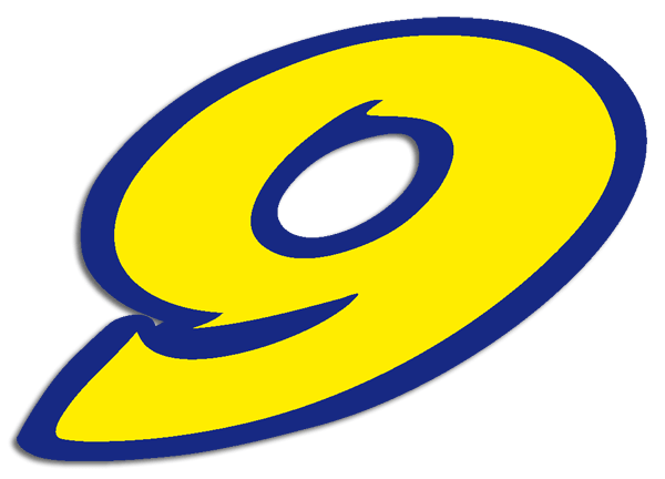 Aufkleber: Number 9
