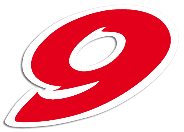 Aufkleber: Número 9