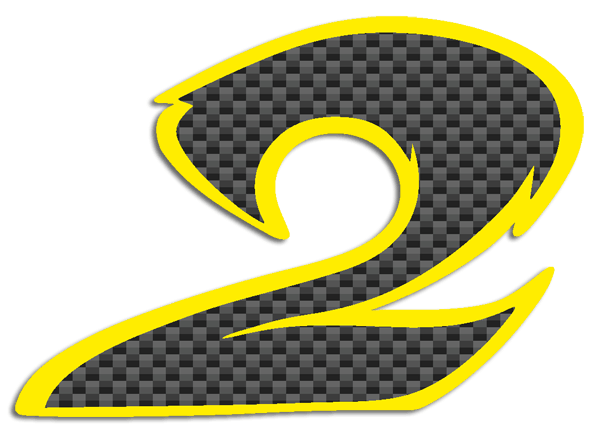 Aufkleber: Número 2
