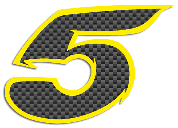 Aufkleber: Number 5