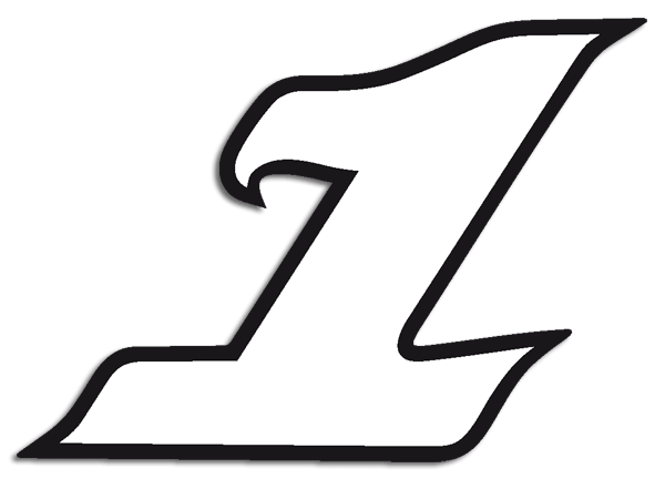 Aufkleber: Number 1