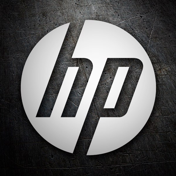 Aufkleber: HP Hewlett-Packard