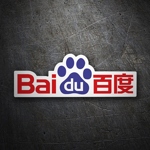 Aufkleber: Baidu 