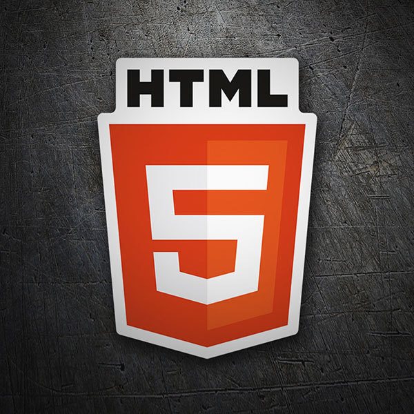 Aufkleber: HTML5
