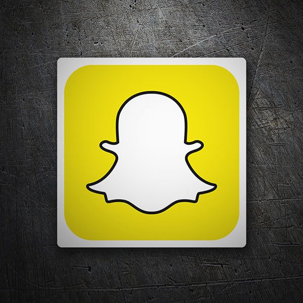 Aufkleber: Snapchat
