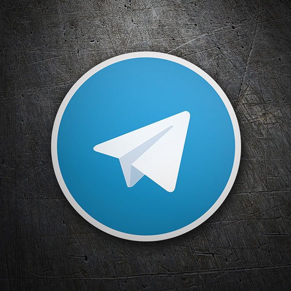 Aufkleber: Telegram Messenger