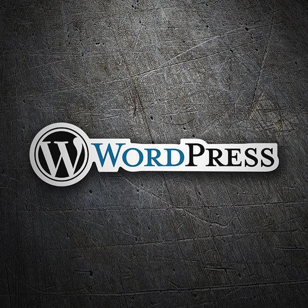 Aufkleber: WordPress