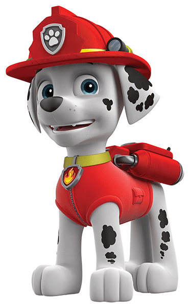 Kinderzimmer Wandtattoo: Paw Patrol - Marshall