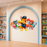 Kinderzimmer Wandtattoo: PAW Patrol Freunde 13