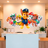 Kinderzimmer Wandtattoo: PAW Patrol Freunde 16