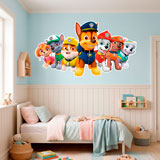 Kinderzimmer Wandtattoo: PAW Patrol Freunde 19
