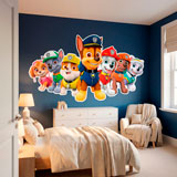 Kinderzimmer Wandtattoo: PAW Patrol Freunde 20