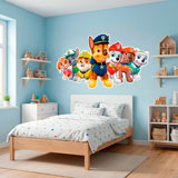 Kinderzimmer Wandtattoo: PAW Patrol Freunde 24