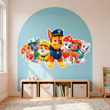 Kinderzimmer Wandtattoo: PAW Patrol Freunde 25