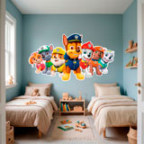 Kinderzimmer Wandtattoo: PAW Patrol Freunde 7