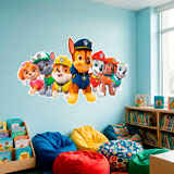 Kinderzimmer Wandtattoo: PAW Patrol Freunde 10