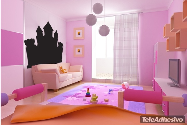 Kinderzimmer Wandtattoo: Princess Castle