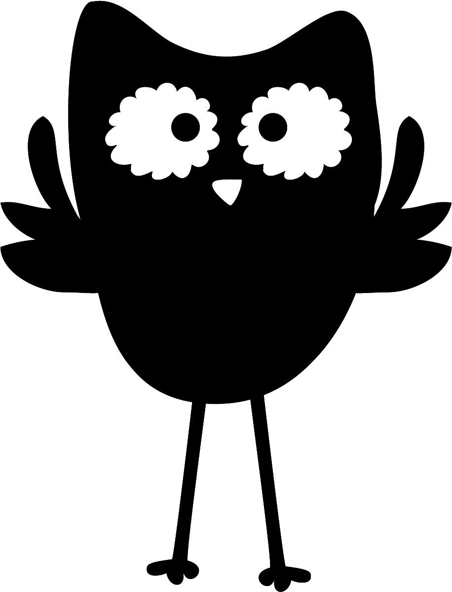Kinderzimmer Wandtattoo: Slate Eule