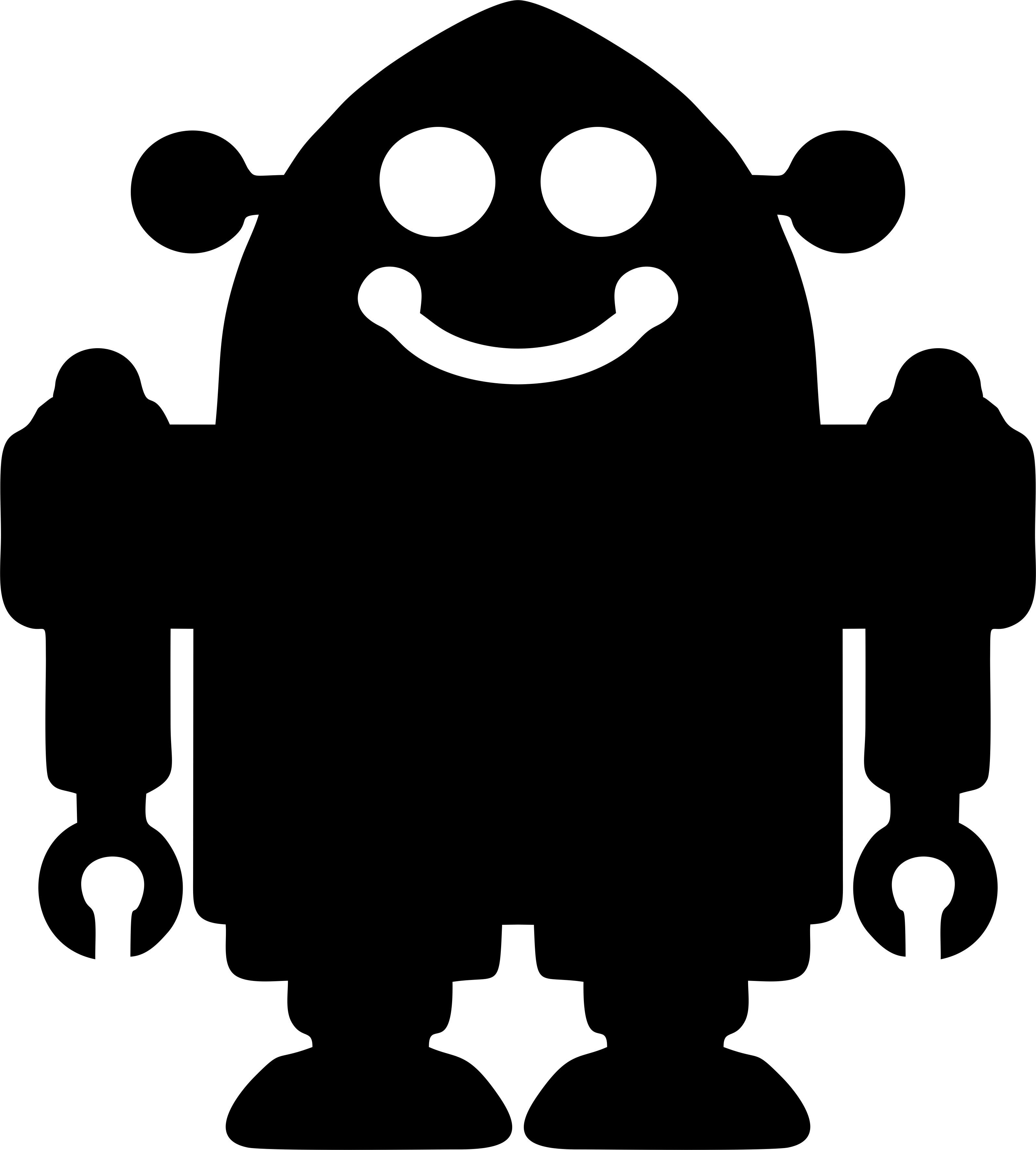 Kinderzimmer Wandtattoo: Roboterschiefer