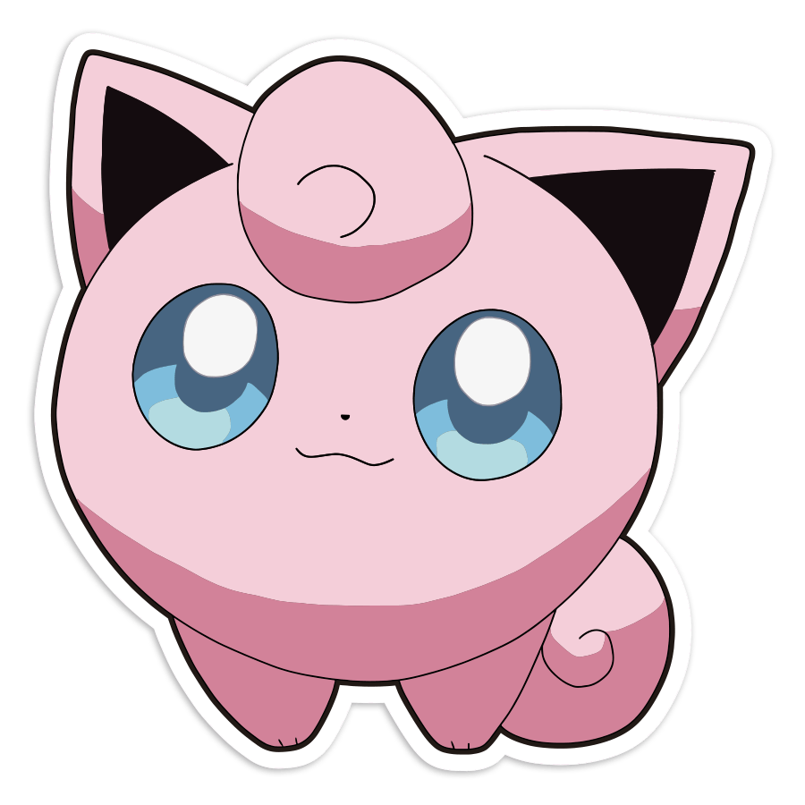 Aufkleber: Pummeluff Pokémon