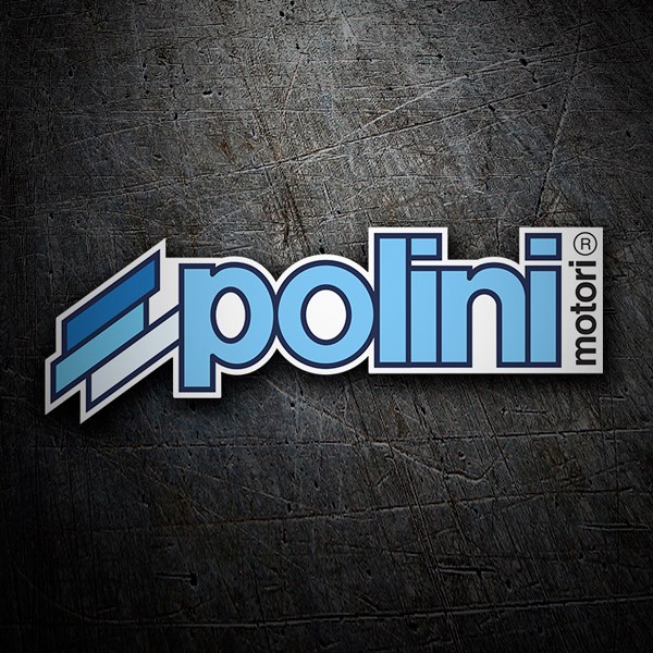 Aufkleber: Polini logo 1