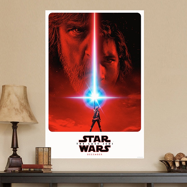 Wandtattoos: Klebstoff Poster Star Wars Episode VIII