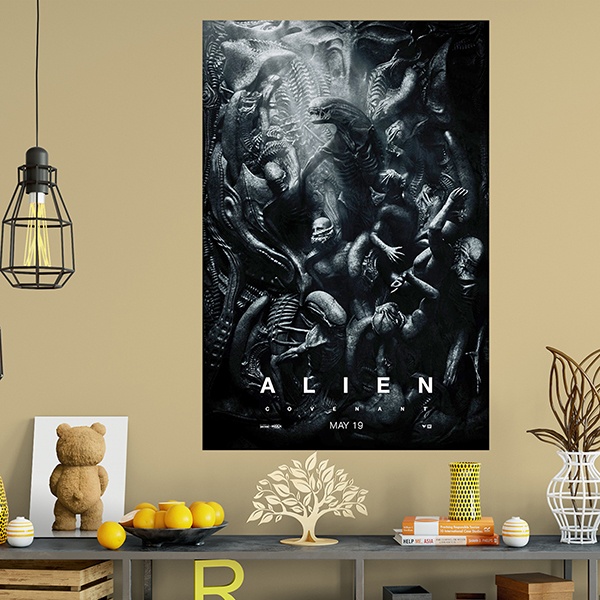 Wandtattoos: Klebstoff Poster Alien Covenant