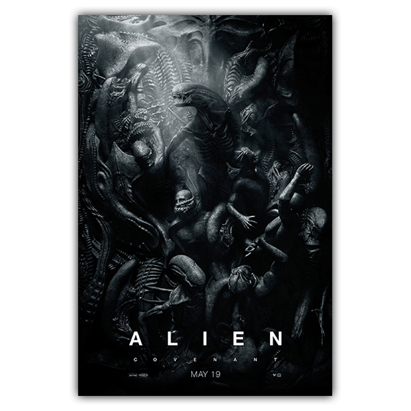 Wandtattoos: Klebstoff Poster Alien Covenant