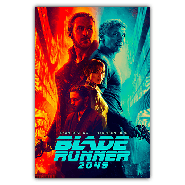 Wandtattoos: Klebstoff Poster Blade Runner 2049