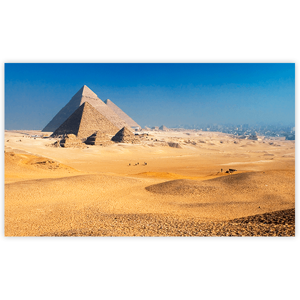 Wandtattoos: Aufkleber Poster Pyramiden von Gizeh