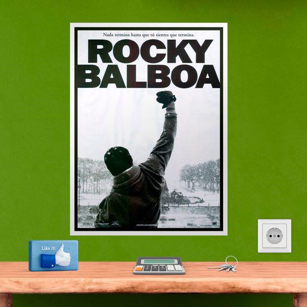 Wandtattoos: Rocky Balboa motivation