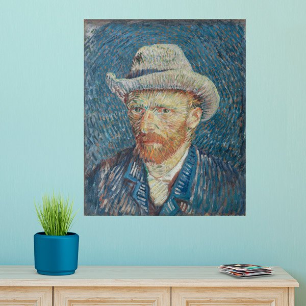 Wandtattoos: Van Gogh Selbstporträt