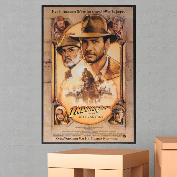Wandtattoos: Indiana Jones und der letzte Kreuzzug