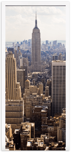 Wandtattoos: Blick auf das Empire State Building