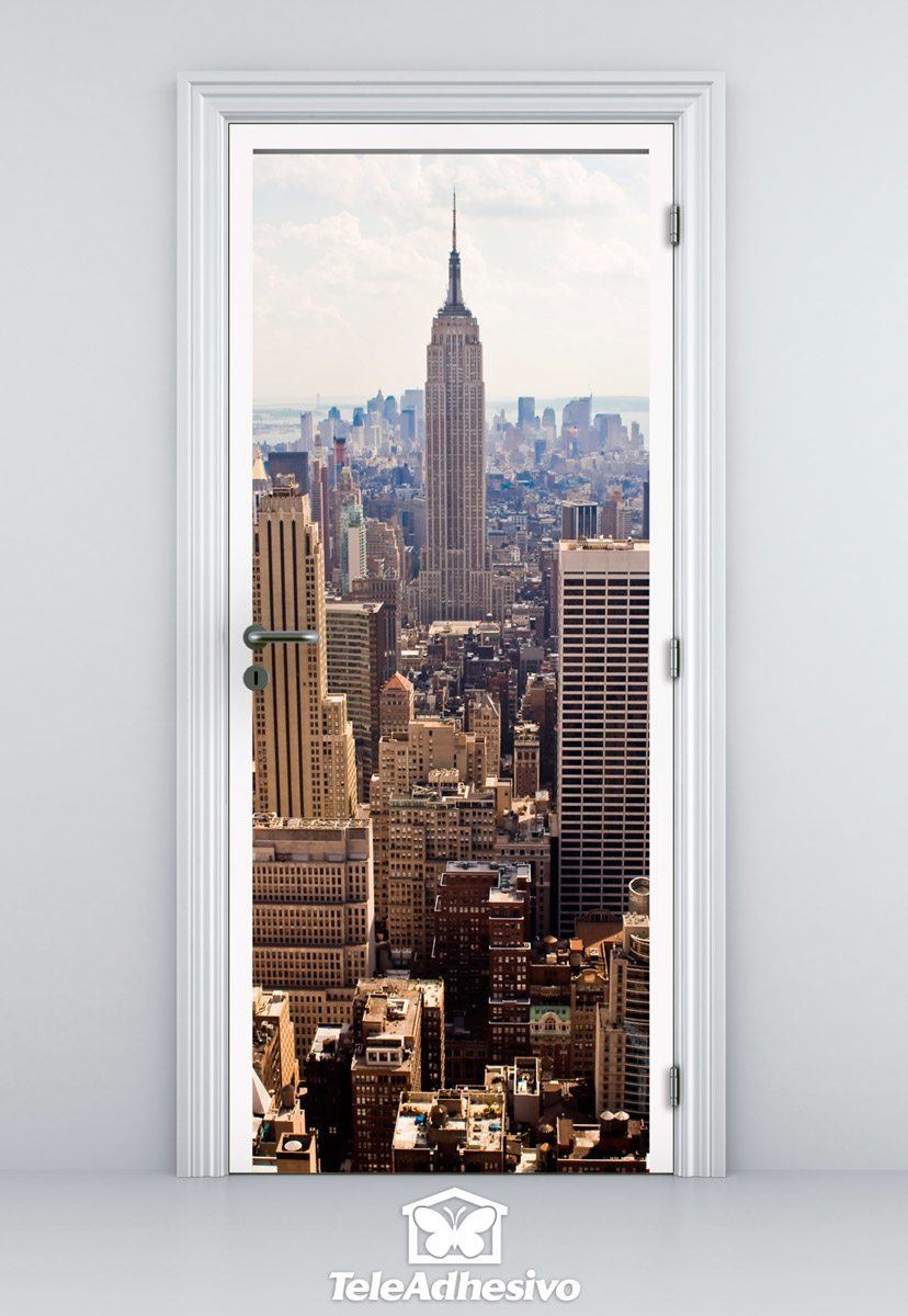 Wandtattoos: Blick auf das Empire State Building