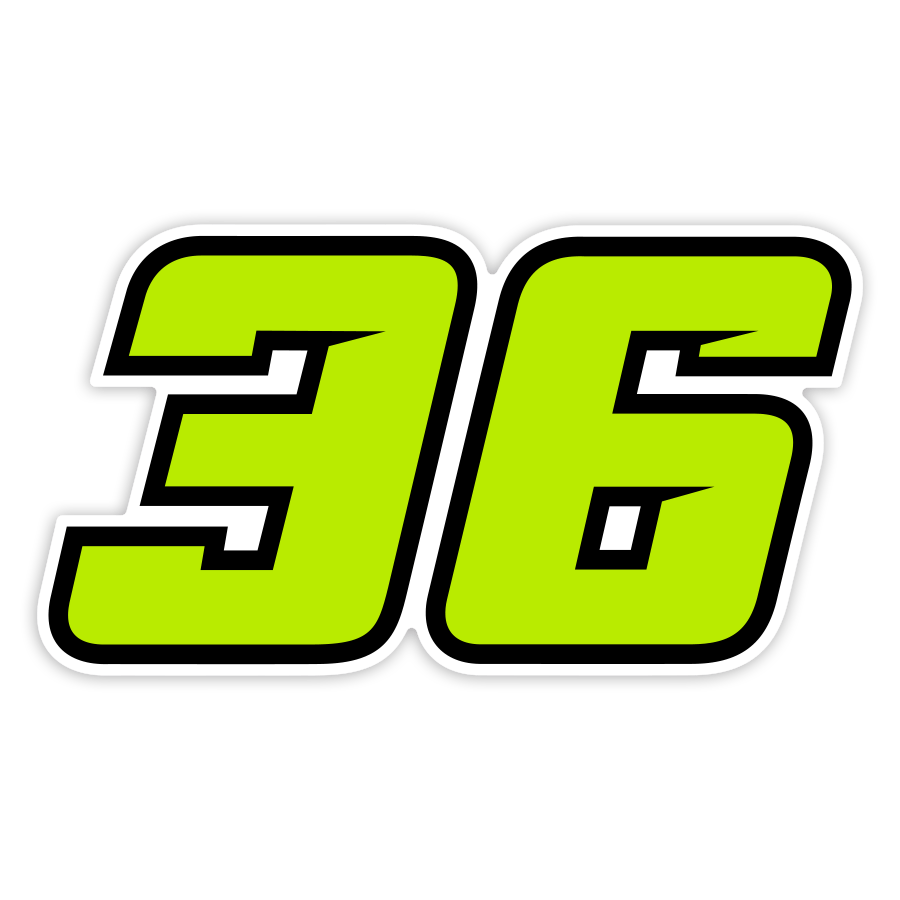 Aufkleber: Joan Mir Nummer 36 MotoGP