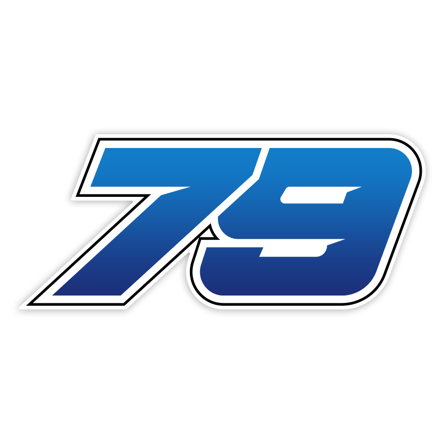 Aufkleber: Nummer 79 MotoGP Ai Ogura