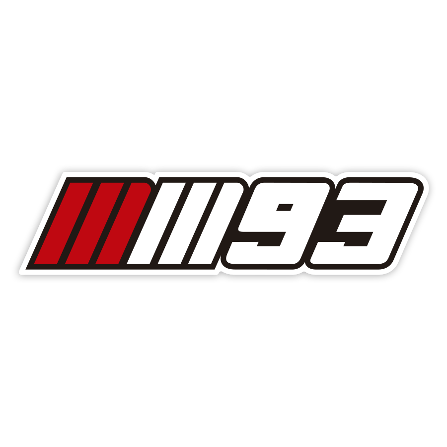 Aufkleber: MM93 Logo Marc Márquez