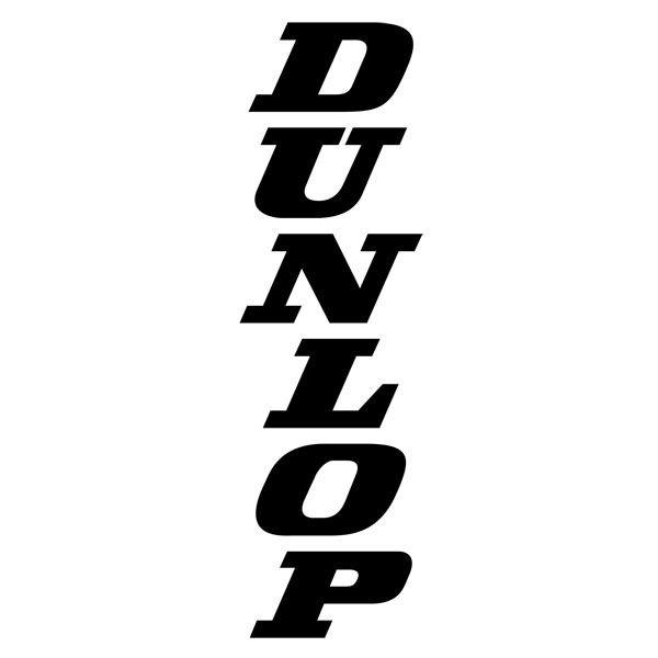 Aufkleber: Dunlop Vertikale