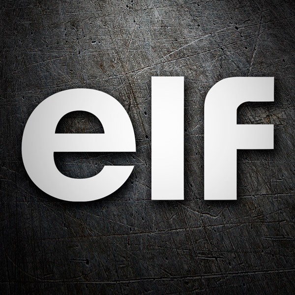 Aufkleber: Klassisches Elf-Logo