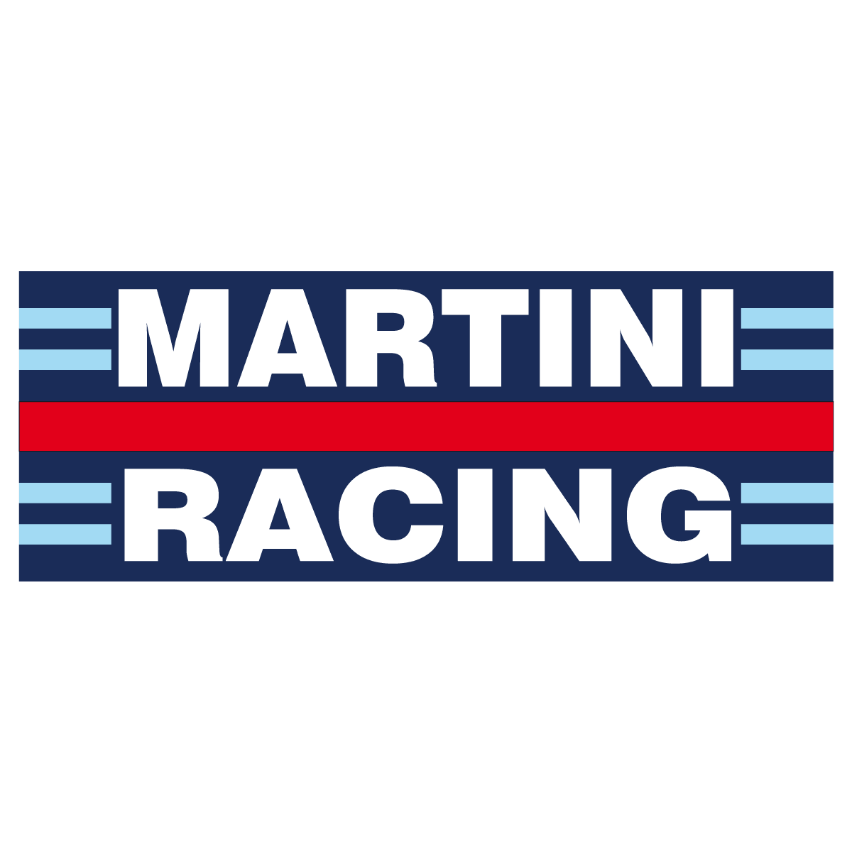 Aufkleber: Martini racing