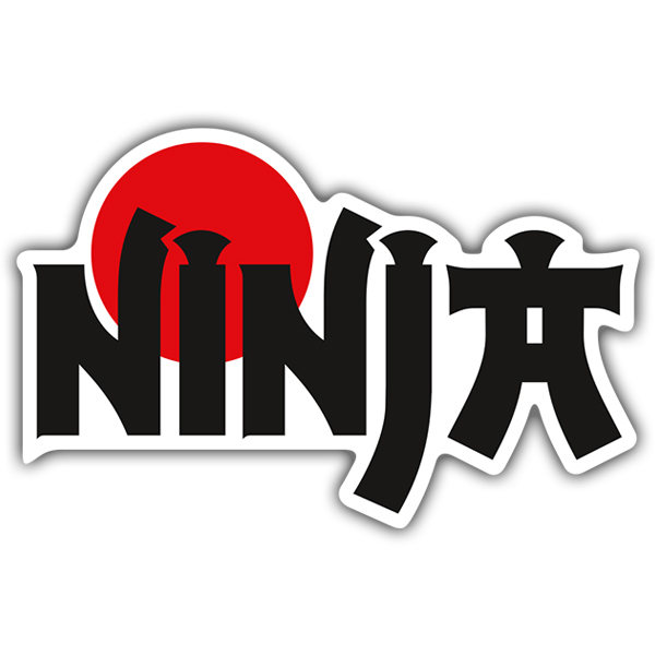 Aufkleber: Ninja