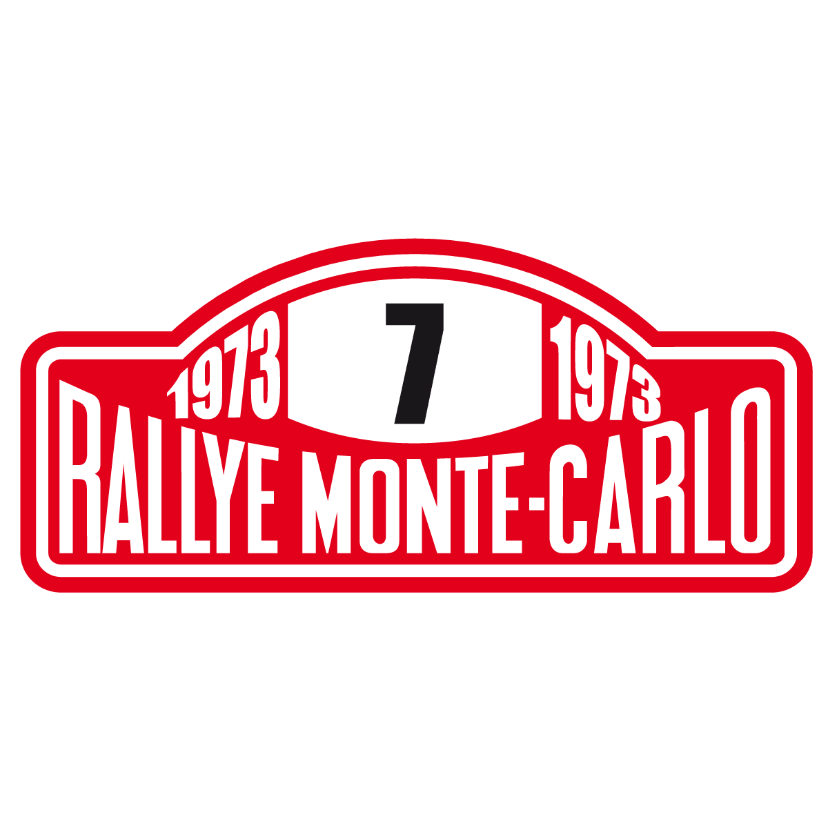 Aufkleber: Rallye Monte-Carlo