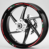 Aufkleber: Kit Felgenrandaufkleber Ducati Multistrada 4