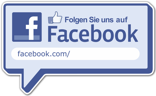 Wandtattoos: Folgen Sie uns auf Facebook