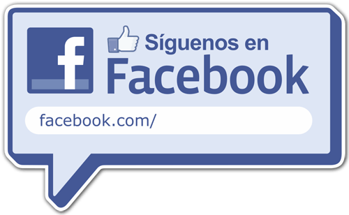 Wandtattoos: Síguenos en Facebook