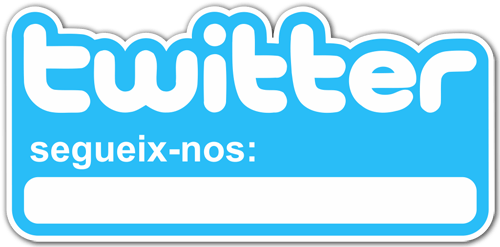 Wandtattoos: Segueix-nos a Twitter