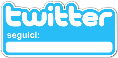 Wandtattoos: Seguici su Twitter