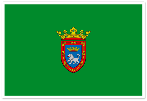 Aufkleber: Pamplona-Flagge