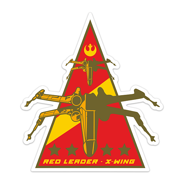 Aufkleber: Red Leader - X-Wing